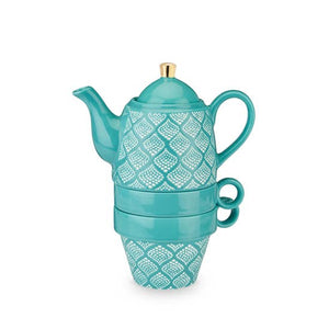 Taylor™ Bali Turquoise Tea for Two by Pinky Up®