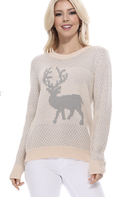 Reindeer Christmas Sweater 3457