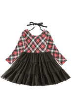 Girls Plaid Tutu Dress Style 2209 in Forest