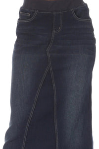 Long A-line Denim Skirt Style 88025