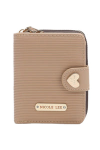 Nicole Lee Zip Around Wallet Style 6903 in Nude