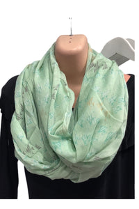 Mint Infinity Scarf Style 151