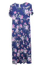 Girls Floral Maxi Dress Style 3601