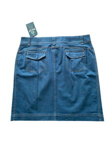 Light Blue Denim Skirt Style 178-6A
