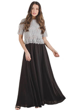 Chiffon Maxi Skirt Style 4400 in Black or Mauve