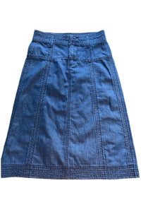 Girls Denim Skirt Style 194-D31D