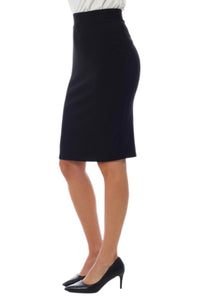 Stretch Pencil Skirt Style 2001 in Black