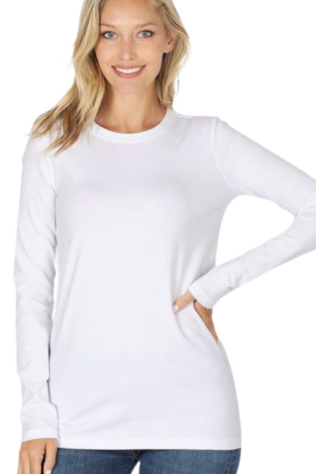 Sweatshirt Style 1020 in White