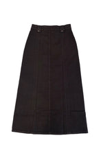Brown Twill Skirt Style 188-609J