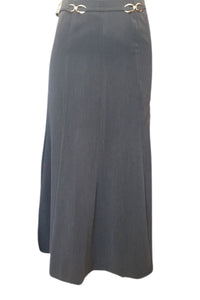 Long Dressy Skirt Style 4309 in Grey