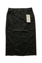 Twill Skirt Style 148/1-1D in Black