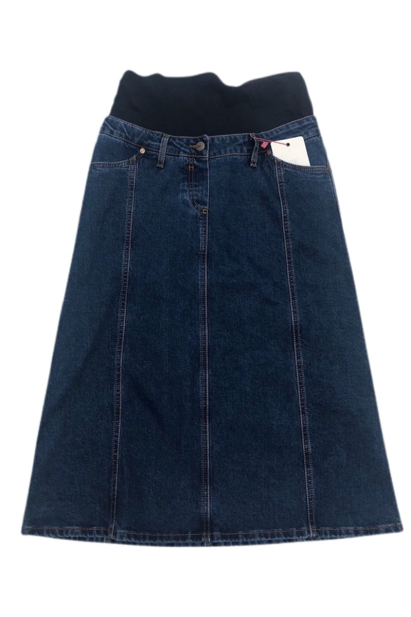 Elit Maternity Denim Skirt Style 040J-TR41F