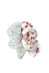 Scrunchie Sequin in Sequin or Floral