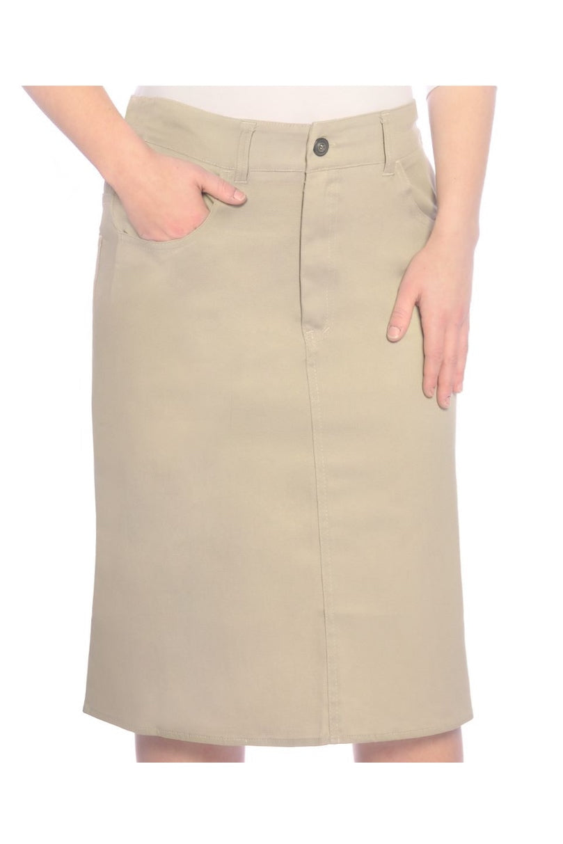 Girls Twill Pencil Skirt Style 1449
