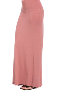Maxi Skirt Style 9001 Dusty Rose and Baby Blue