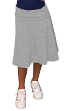 Girls Skater Skirt Style 1472 in Dark Charcoal or Heather Grey