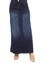 Long Denim Skirt Style 86319