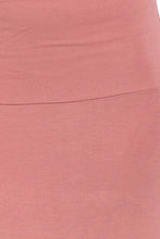Dusty Rose Maxi Skirt Style 9001