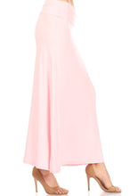 Solid Maxi Skirt in Baby Pink Style 832 - The Skirt Boutique