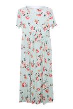 Girls Floral Maxi Dress Style 3601