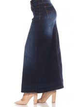 Long Denim Skirt Style 86319