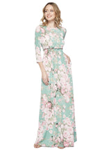 Floral Maxi Dress Style 3612
