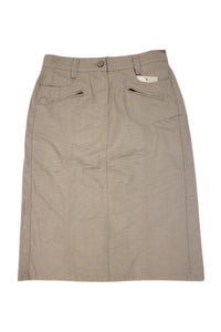 Elit Cotton Light Grey Skirt Style 068-1B