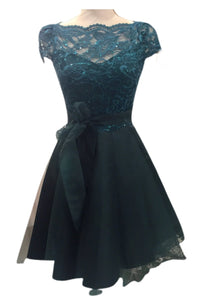 Party Dress Style 16346 in Hunter Green