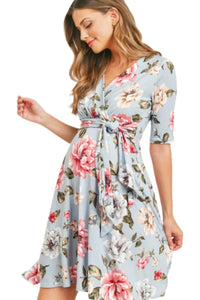 Floral Maternity Dress Style 1248